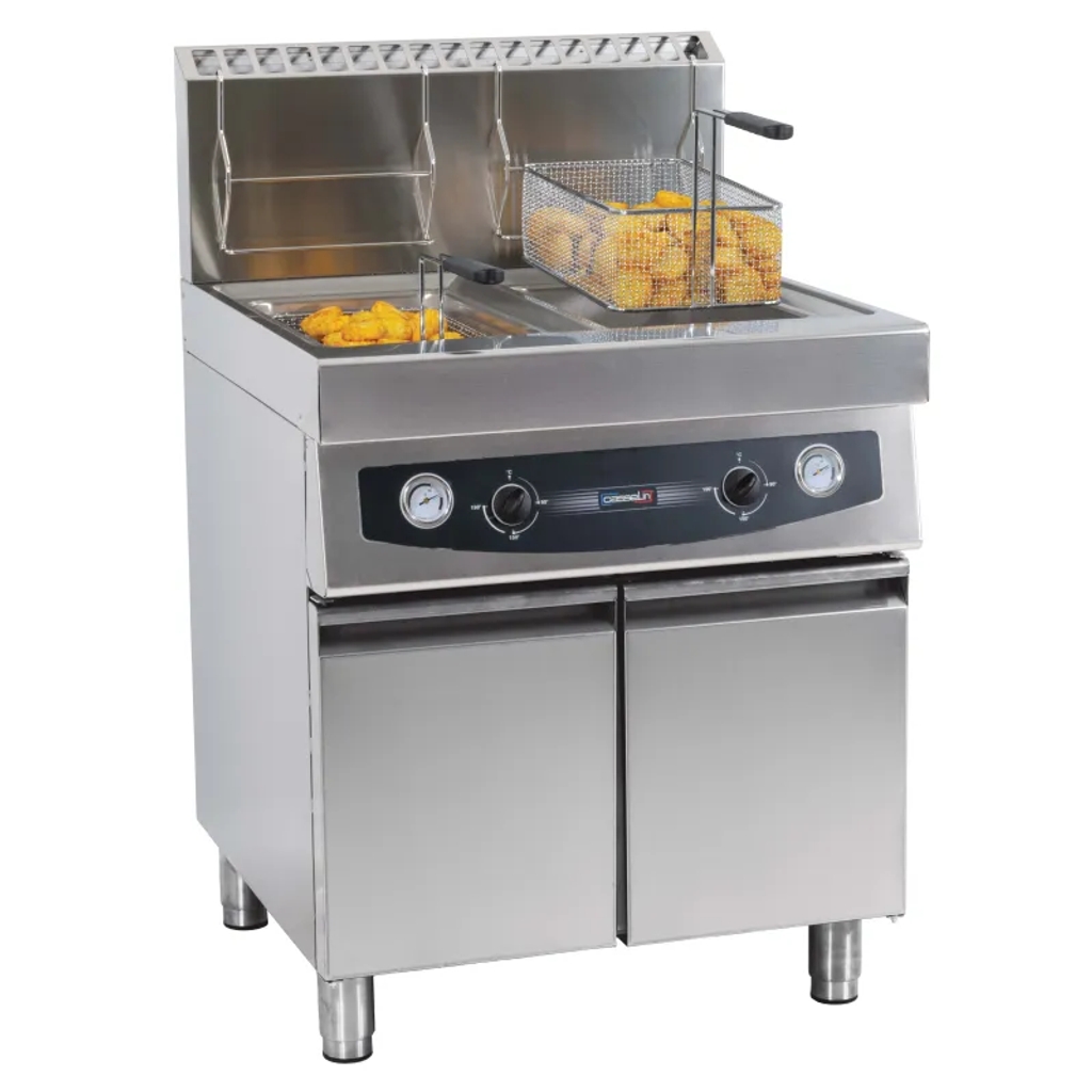 Friteuse - gaz - 2x17L - Casselin - CFG172S