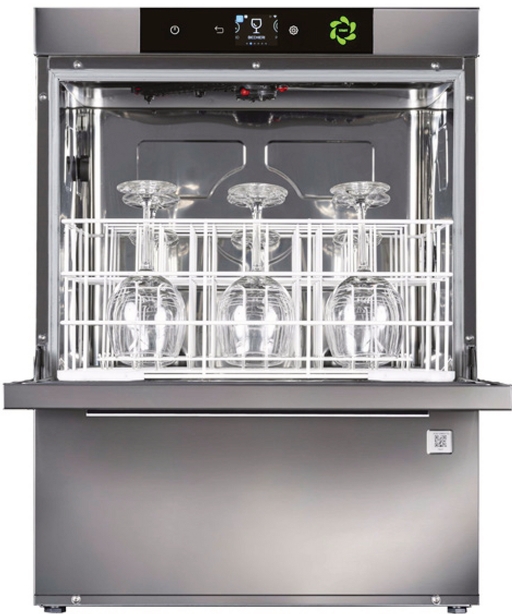 Lave-verre frontal - 500x500 - 40 paniers/h - Comenda Bi35