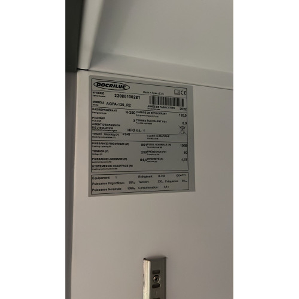 Armoire réfrigérée positive - 750L - DOCRILUC AGPA-125 BA-1 n°9
