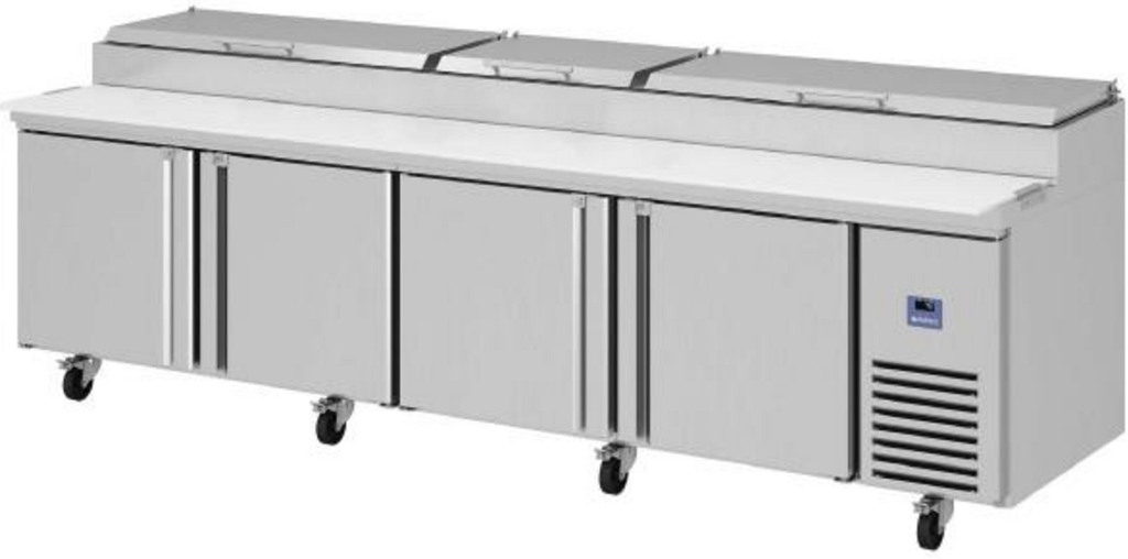 Table de préparation positive - GN1/3 - 1050L - Infrico MR119EN