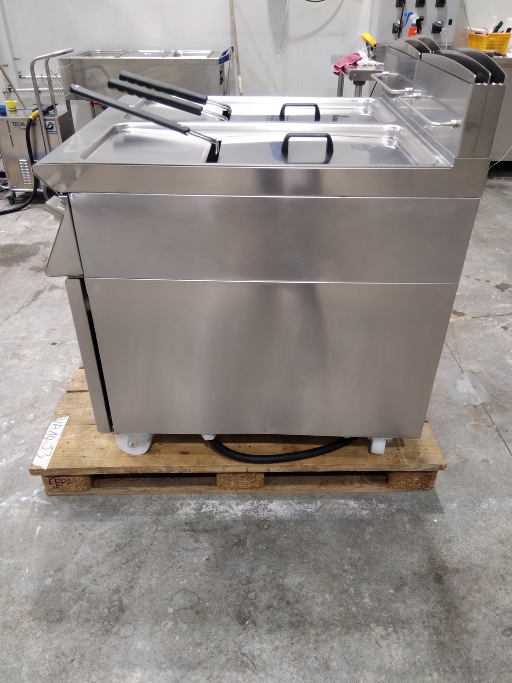 Friteuse électrique - 2x21L sur placard fermé - GIORIK FE9221 n°4