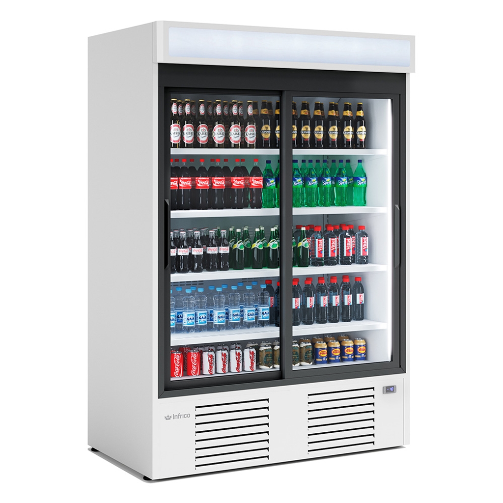 Vitrine murale - positive - 1385 mm - Infrico ERC100 n°1