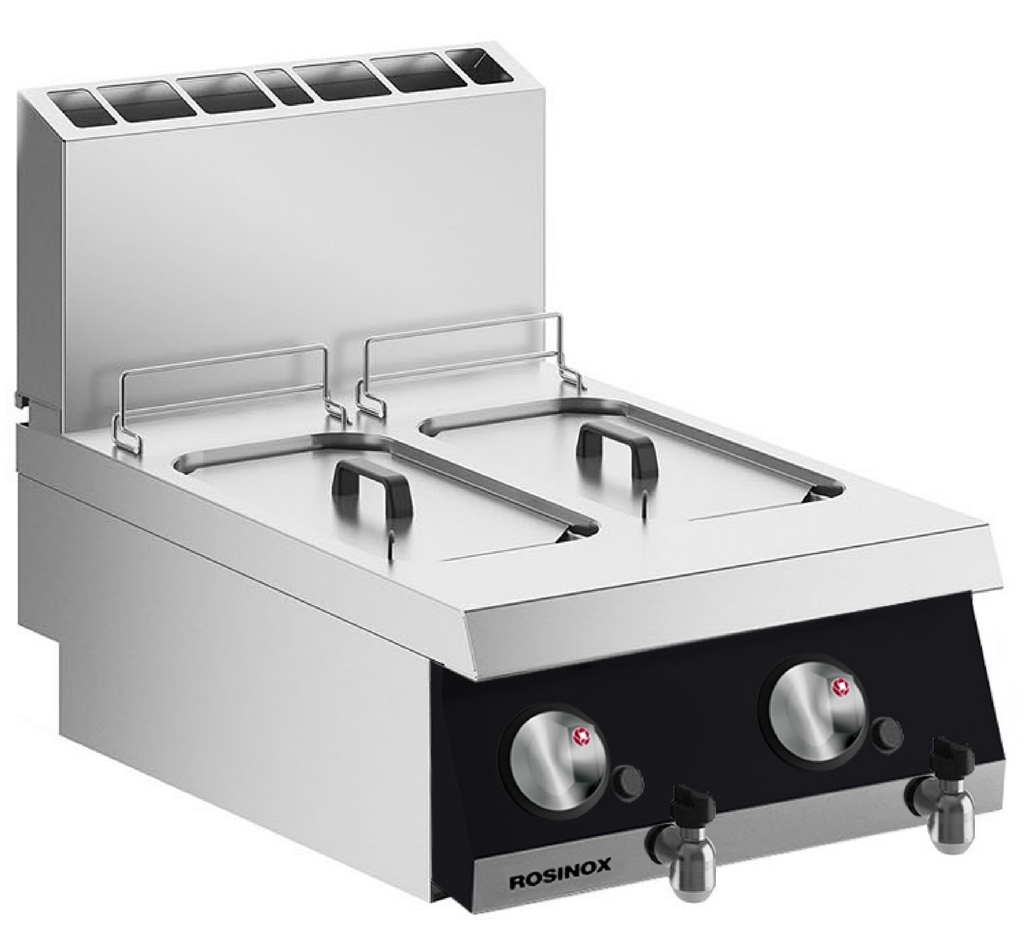 Friteuse - gaz - 2x8L - Rosinox - RX39160340