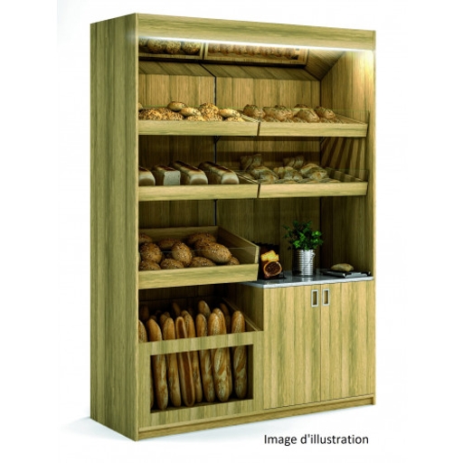 Meuble boulangerie - 1600 mm - DOCRILUC MPM-1600-L