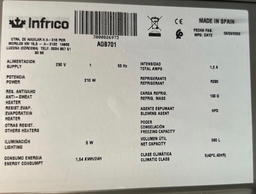Armoire positive - 560L - 3 GN3/1 - Infrico AGB 701 n°2