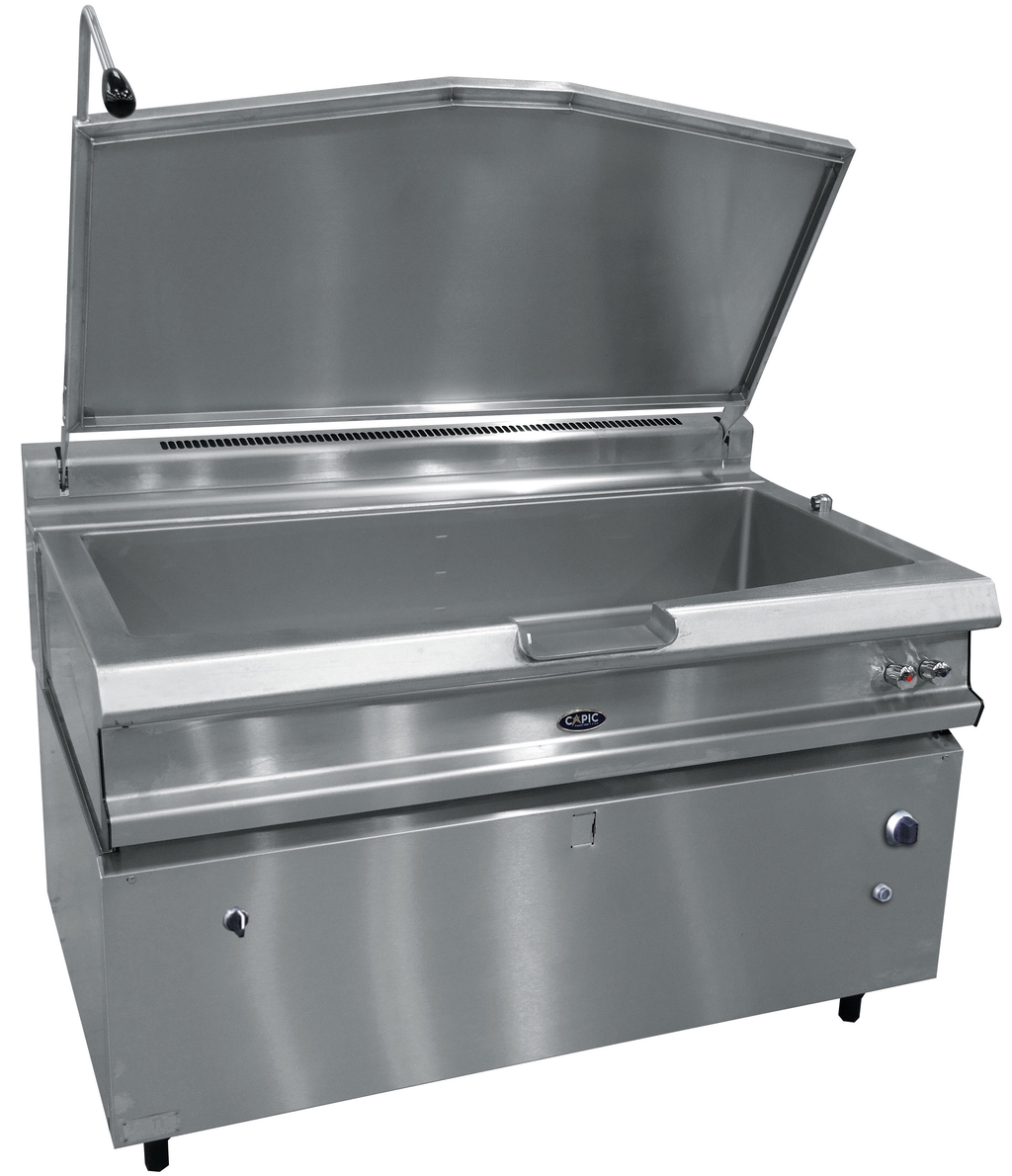 Sauteuse gaz - à basculement électrique - 130L - CAPIC W295025