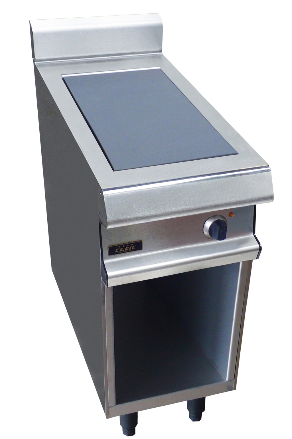 Piano de cuisson sur placard ouvert - plaque fonte électrique - CAPIC W380422