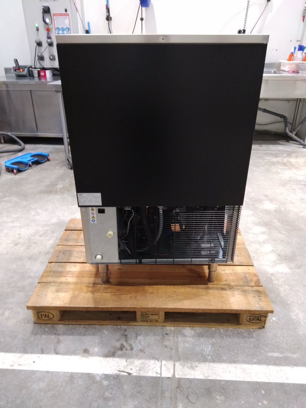 Machine à glaçons cube - 90kg/24h - pompe de vidange - BREMA CB955AHCP/BQUBE-1 n°5