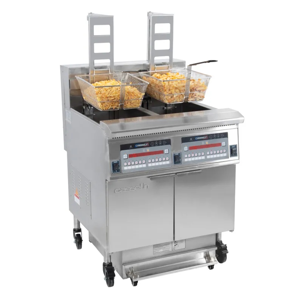 Friteuse - 2x22L - relevage automatique - Casselin - CFPRAF222