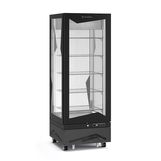 Vitrine 4 faces vitrées bi-température - 450L - 545x425 - TECFRIGO MAR451BTV