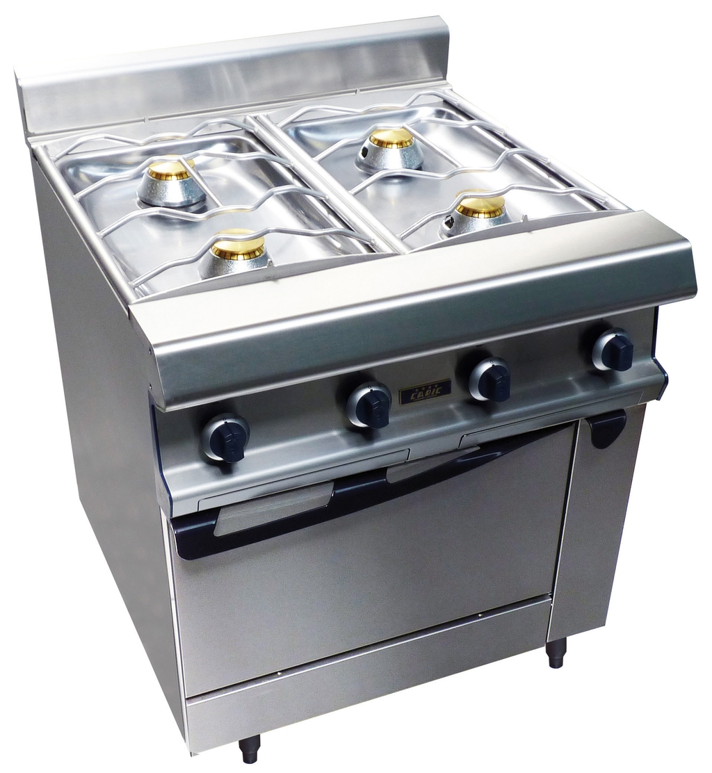 Fourneau gaz - 4 brûleurs gaz - CAPIC W380261