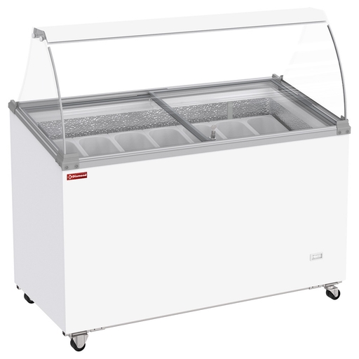 Vitrine à glace - 7 bacs - 381L - Diamond - CCV5-MP