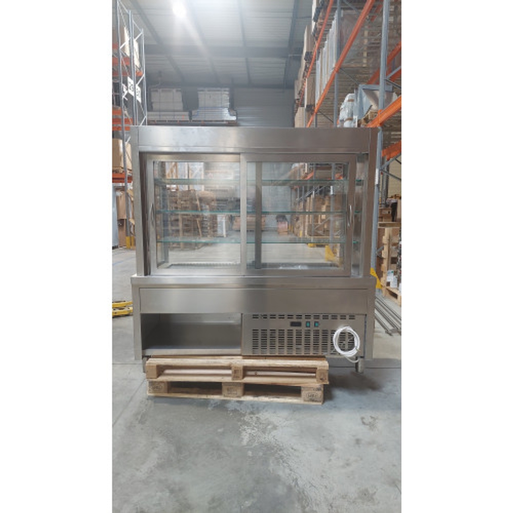 Vitrine service arrière - 4 niveaux GN1/1 - ERATOS SIVPPN-160 BA-1