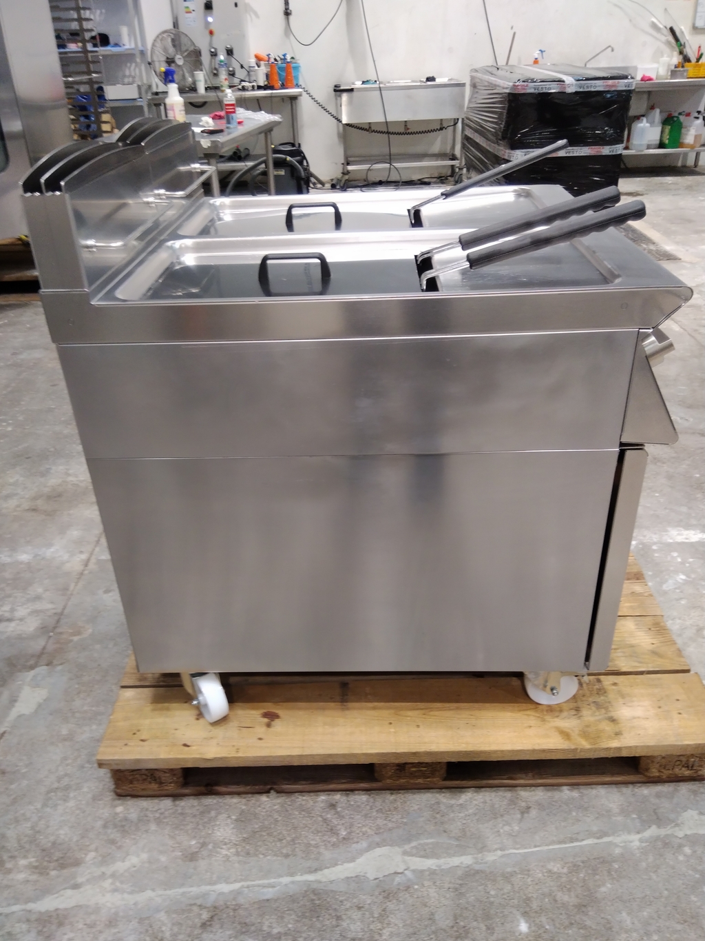 Friteuse électrique - 2x21L sur placard fermé - GIORIK FE9221 n°2