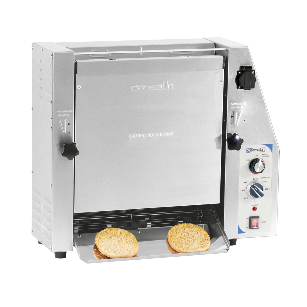 Toaster vertical - 3600 toasts/h - 8 secondes - Casselin - CTVGV