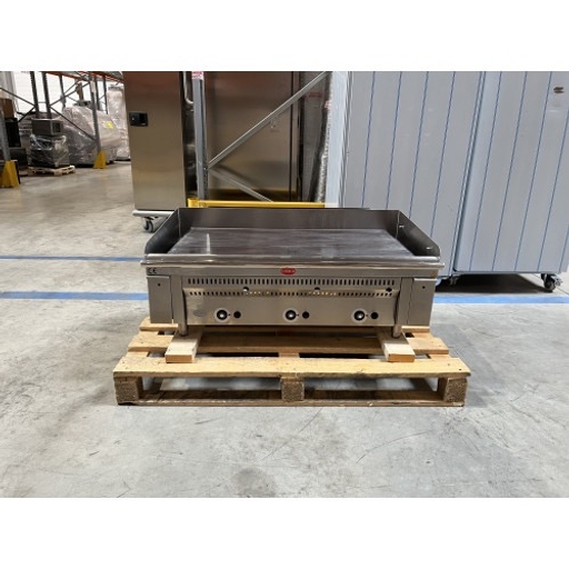 Plancha gaz - lisse chromée - 3 zones - CODIGEL ZONE3 BA-1 + SOPLANCHA BA-1