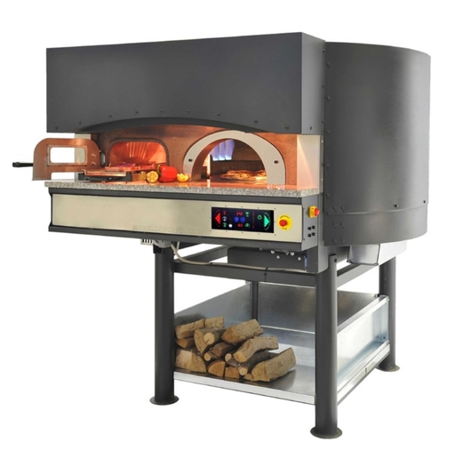Four à pizza - gaz et bois - 170 pizza/h - Morello Forni MRi130