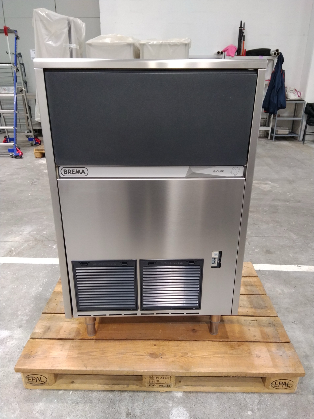 Machine à glaçons cube - 90kg/24h - pompe de vidange - BREMA CB955AHCP/BQUBE-1