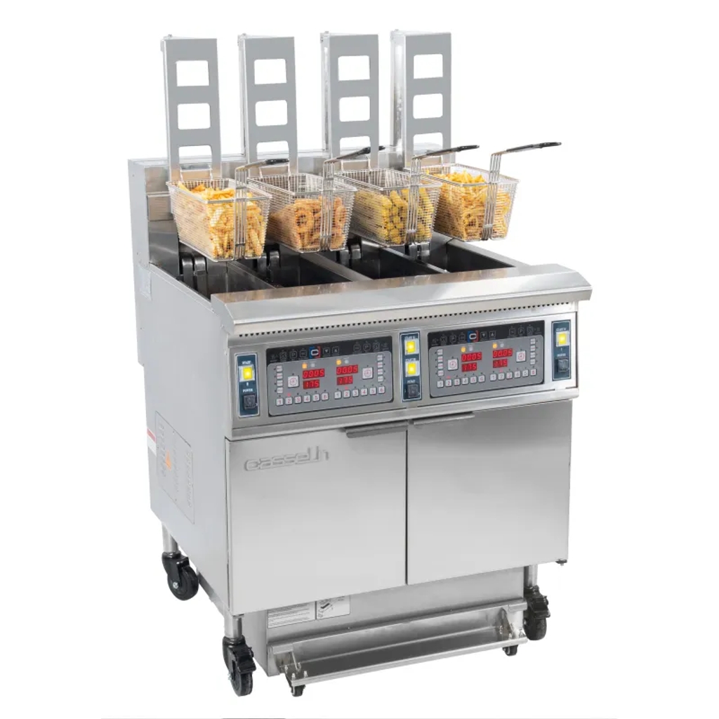 Friteuse - 4x12L - relevage automatique - Casselin - CFPRAF124