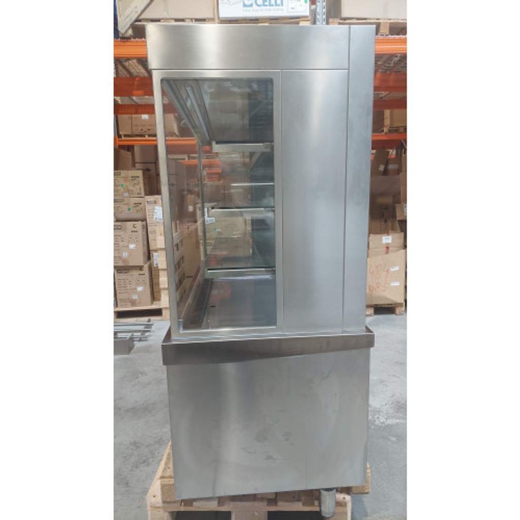 Vitrine service arrière - 4 niveaux GN1/1 -  ERATOS SIVPPN-160 n°3