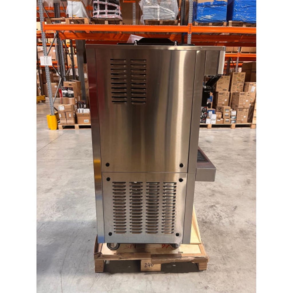 Machine à glace soft - 450 cornets/h - 2 parfums + mélange - SPACEMAN 6250A-C BA-1 n°4