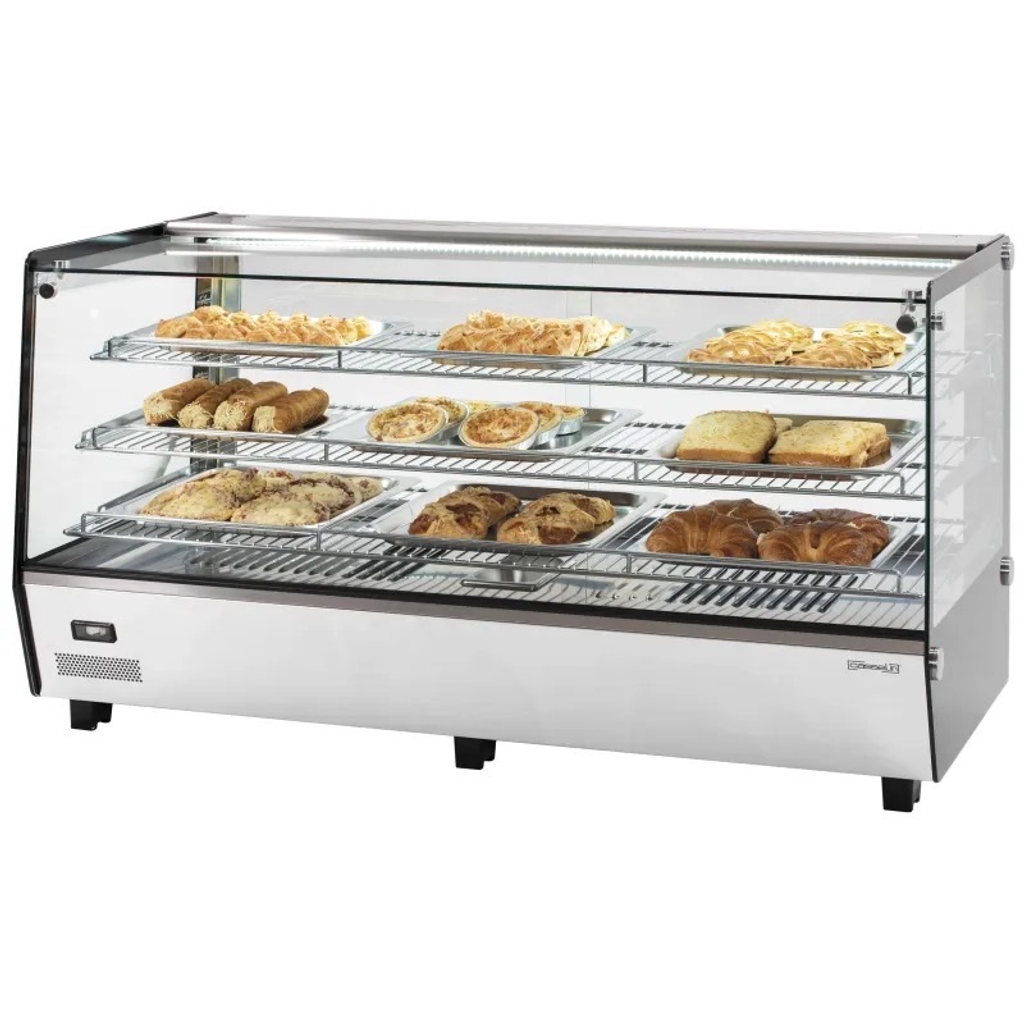 Vitrine chauffante encastrable - 200L - Casselin CVCE200L