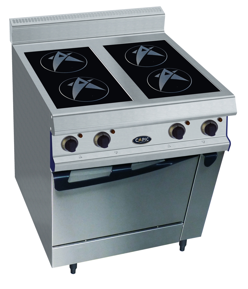 Fourneau électrique - 4 plaques vitrocéramique - CAPIC W291652