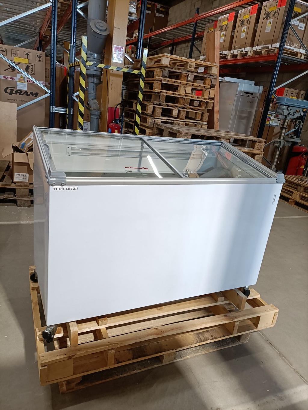 Vitrine à glace - 7 bacs - TECFRIGO PRIMERA7-1 n°1