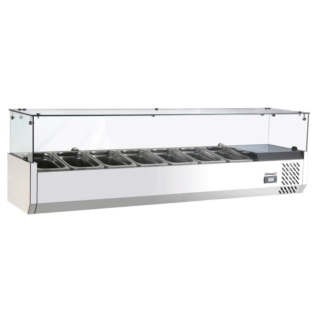 Saladette - 7 bacs GN1/4 - Casselin CSAP714