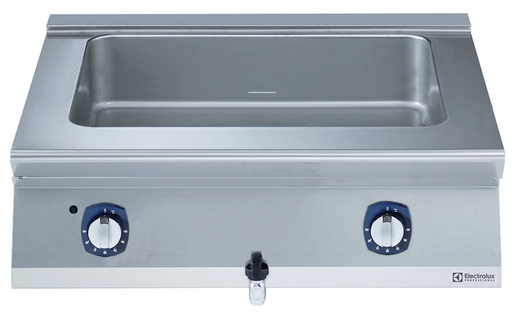 Bain marie sur soubassement - 1 bac GN2/1 - Electrolux Professional E7BMEHB000