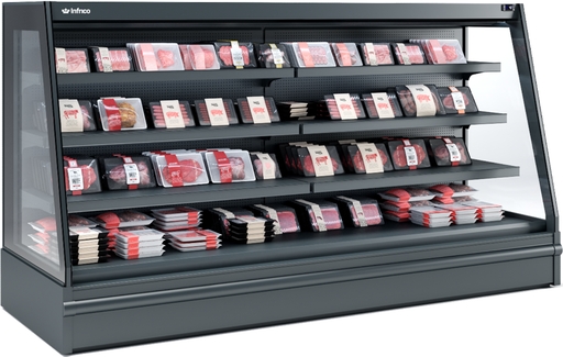 Vitrine murale - 973L - 2500 mm - Infrico SML25PBM1