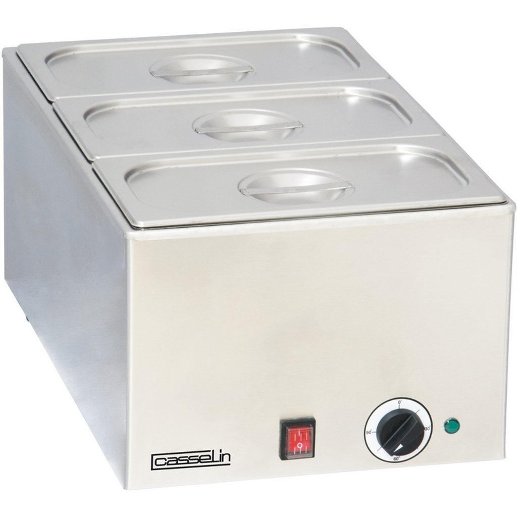 Bain marie - 3 x GN1/3 - Casselin - CBM3