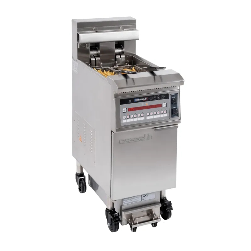 Friteuse électrique avec filtration - 22L - Casselin - CFPF22