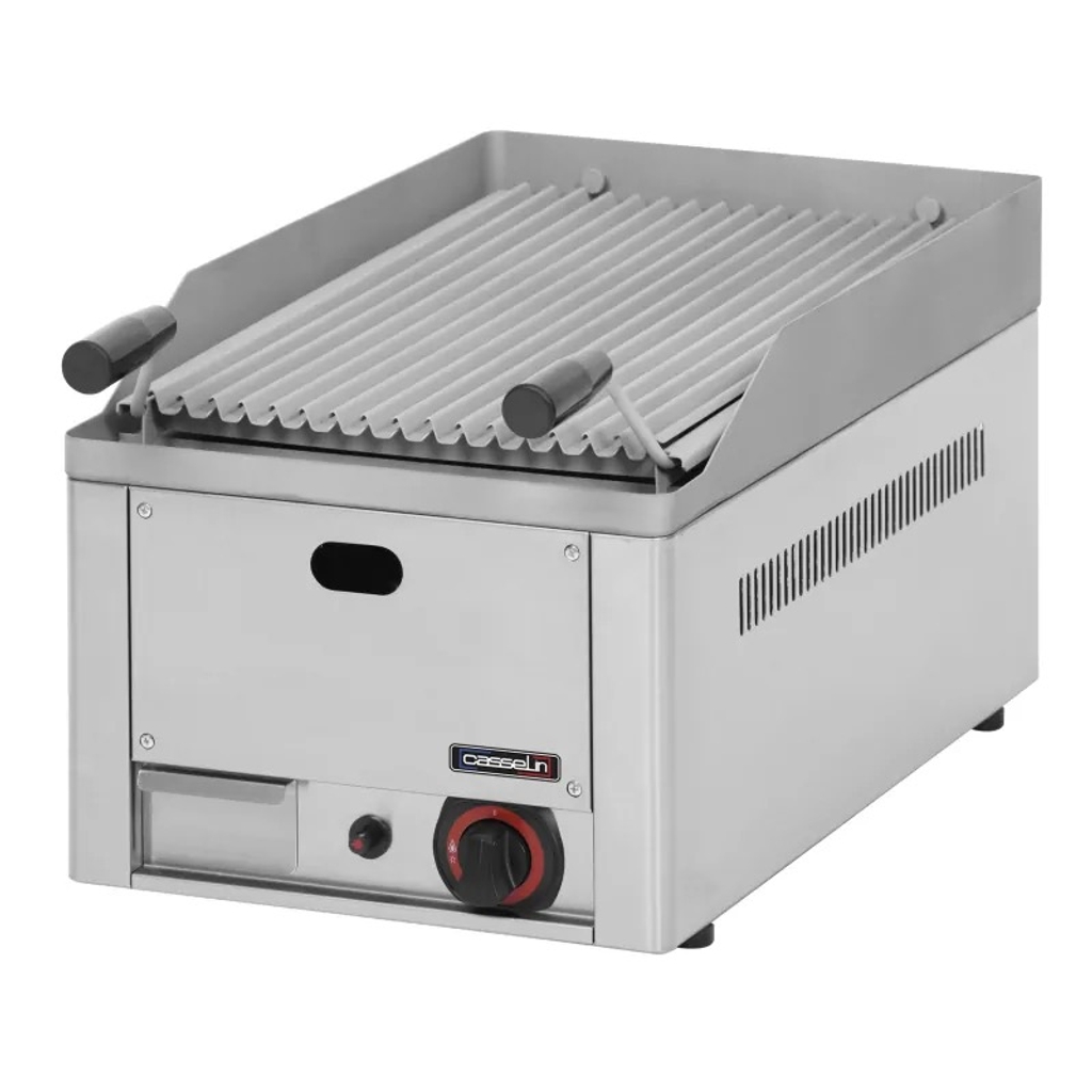 Grill à pierre de lave - gaz - 312x483 - Casselin CGPL