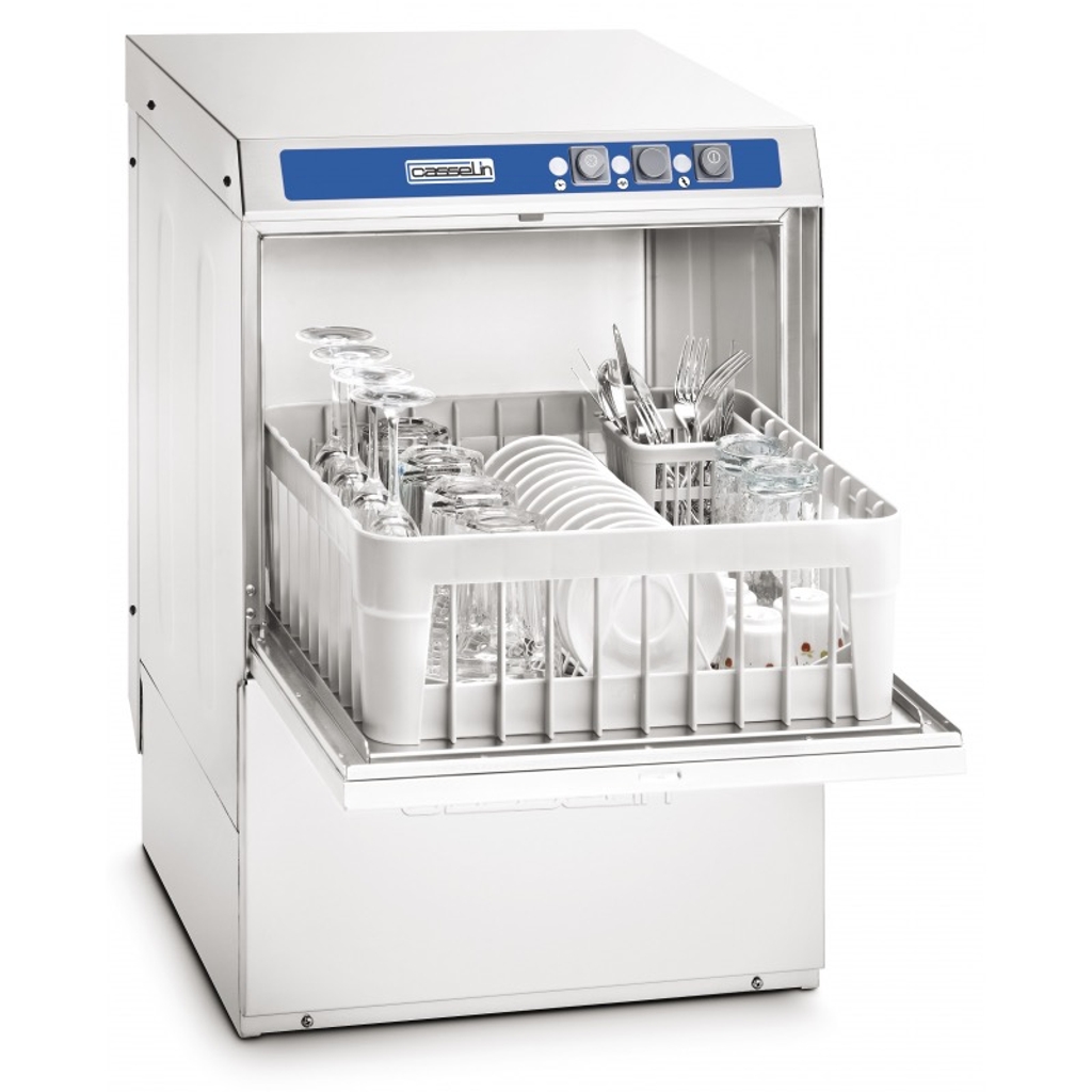 Lave-verre - 350x350 - pompe de vidange intégrée - Casselin CLV35PV