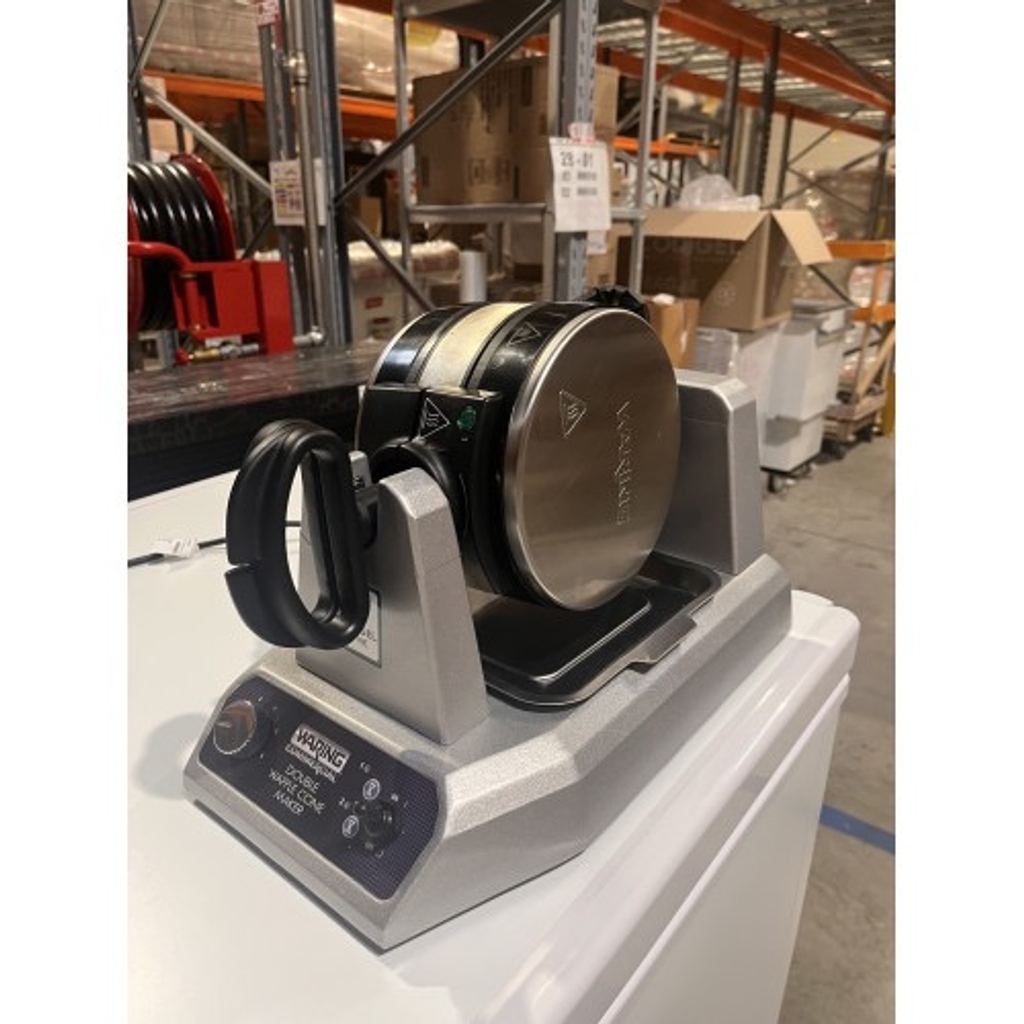 Double gaufrier à cornet de glace - 120 cônes/h - Waring WWCM200E BA-1 n°3