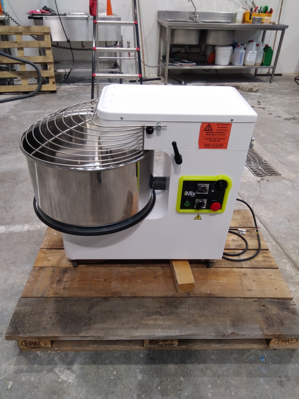 Pétrin à spirale - 44 kg de pâte - 2 vitesses - MORETTI FORNI IMR442 n°5