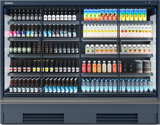 Vitrine murale positive - 341L - 938 mm - Infrico MS09DCPCM1