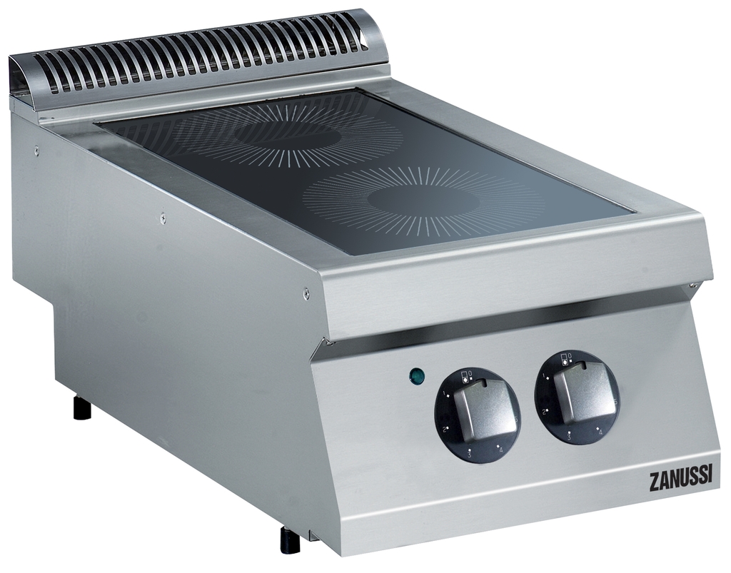 Plaques de cuisson - vitrocéramique - 2 zones - ZANUSSI Z7IRED2000