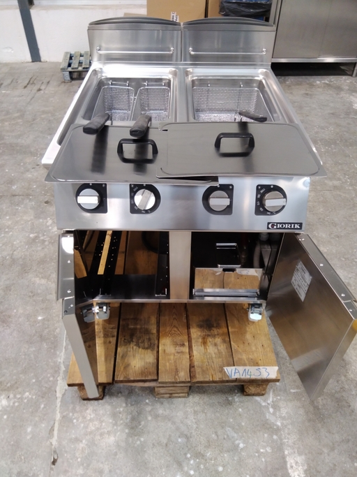 Friteuse électrique - 2x21L sur placard fermé - GIORIK FE9221