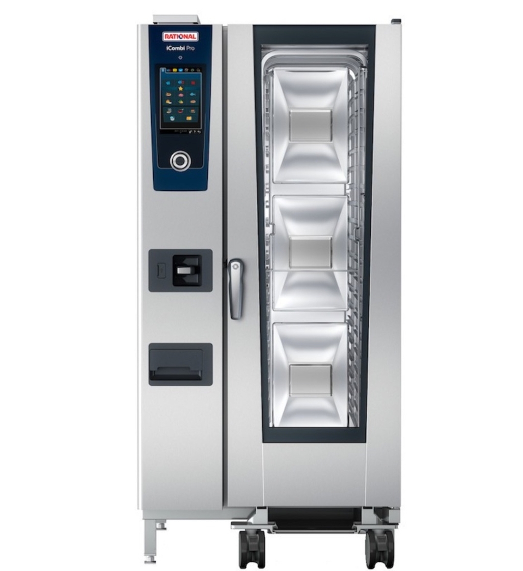 Four mixte 16 niveaux 600x400 - Gaz - Rational iCombi pro 16-400x600 G