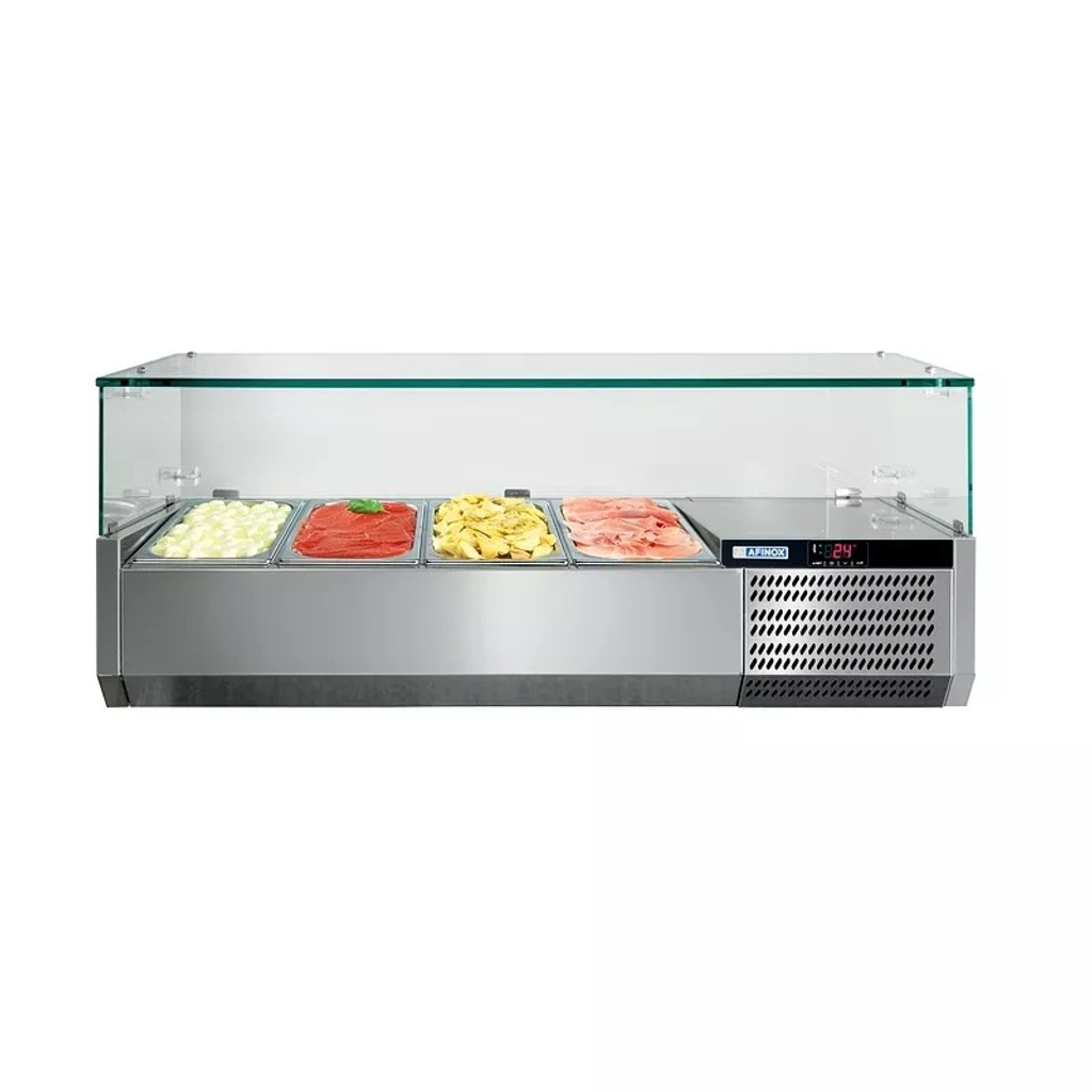 Saladette - 5 bacs GN1/3 - AFINOX VRS+1260V n°1