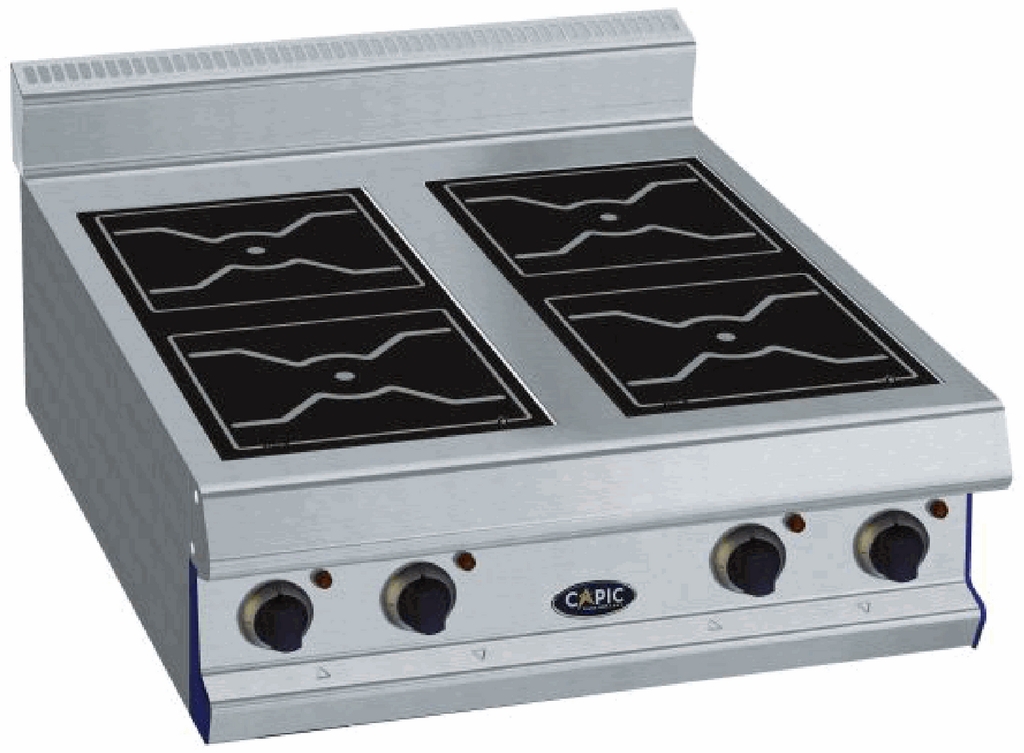 Plaques de cuisson - 4 feux à induction - CAPIC W291717