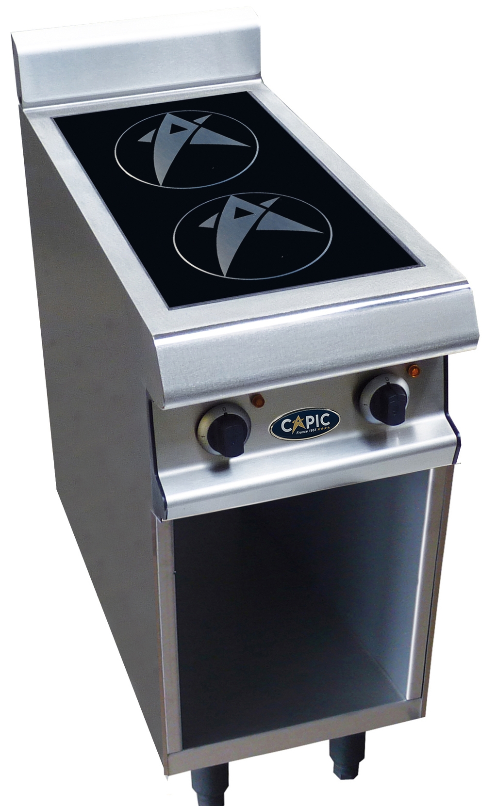 Piano de cuisson sur placard ouvert - 2 feux induction électrique - CAPIC W381721