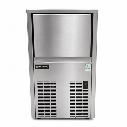 Machine à glaçons pleins - 50 kg/24h - Refroidissement à air - ITV - FCOECO45A BA-1