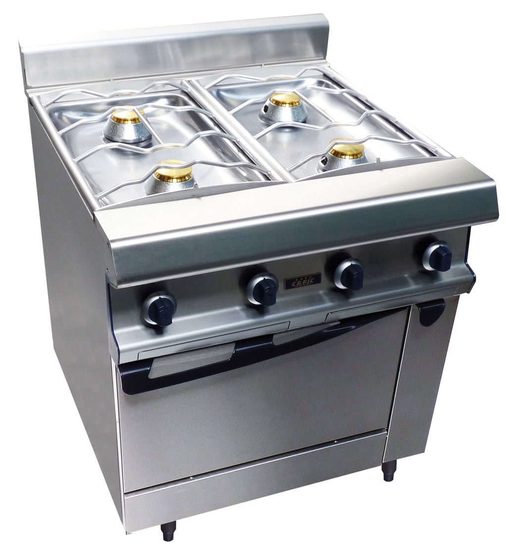 Fourneau gaz - 4 brûleurs gaz - CAPIC W290261