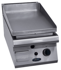 Plancha gaz - 1 zone de chauffe rainurée - CAPIC W540917 - X050973 n°1