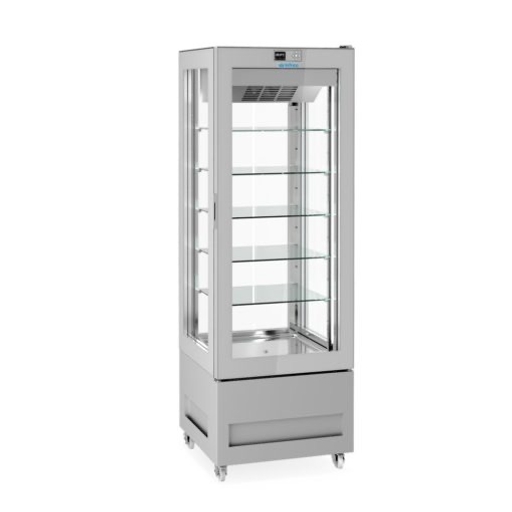Vitrine 4 faces vitrées - 5 niveaux - 450 L - Infrico LO6314L