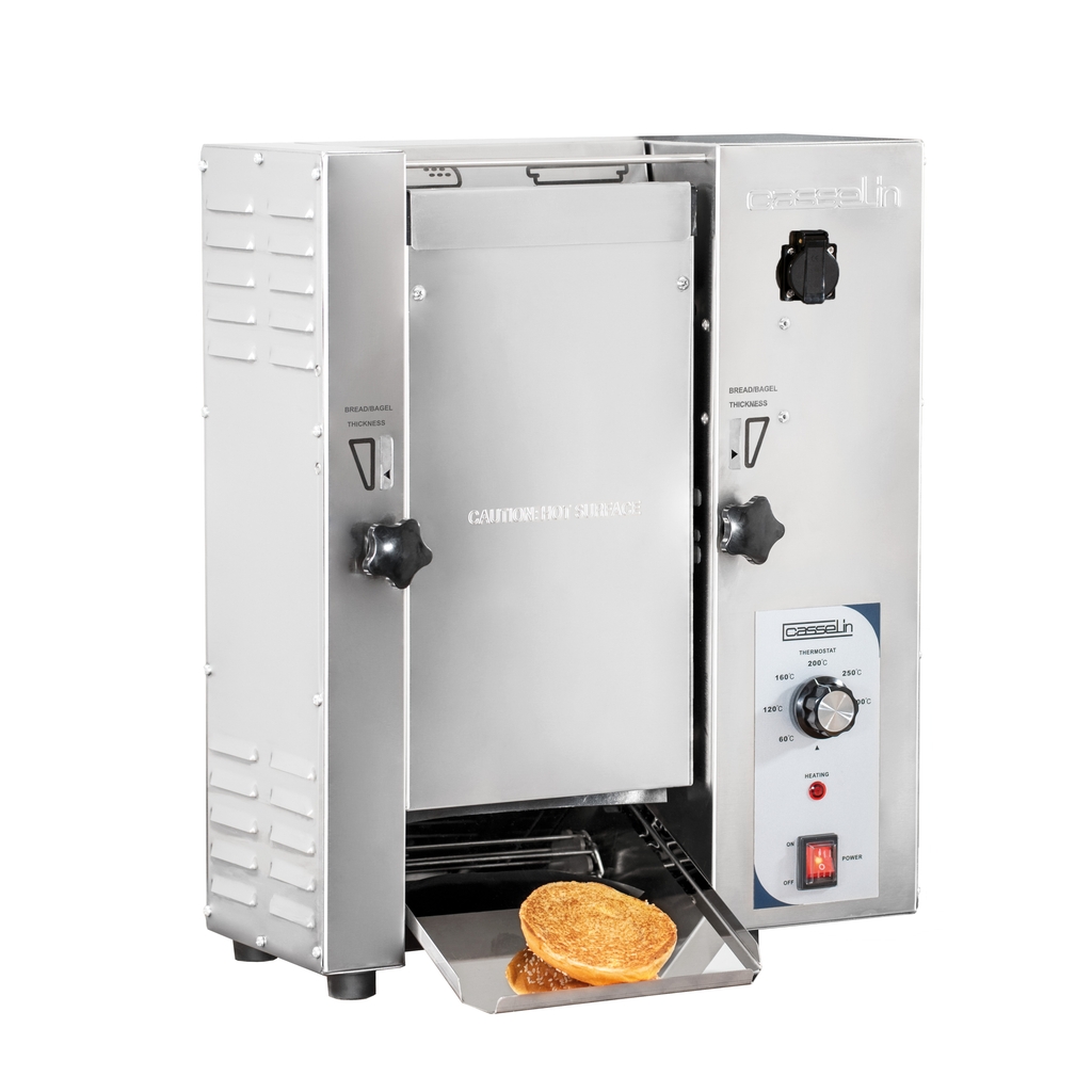 Toaster vertical - 600 toasts/h - 24 secondes - Casselin - CTV300
