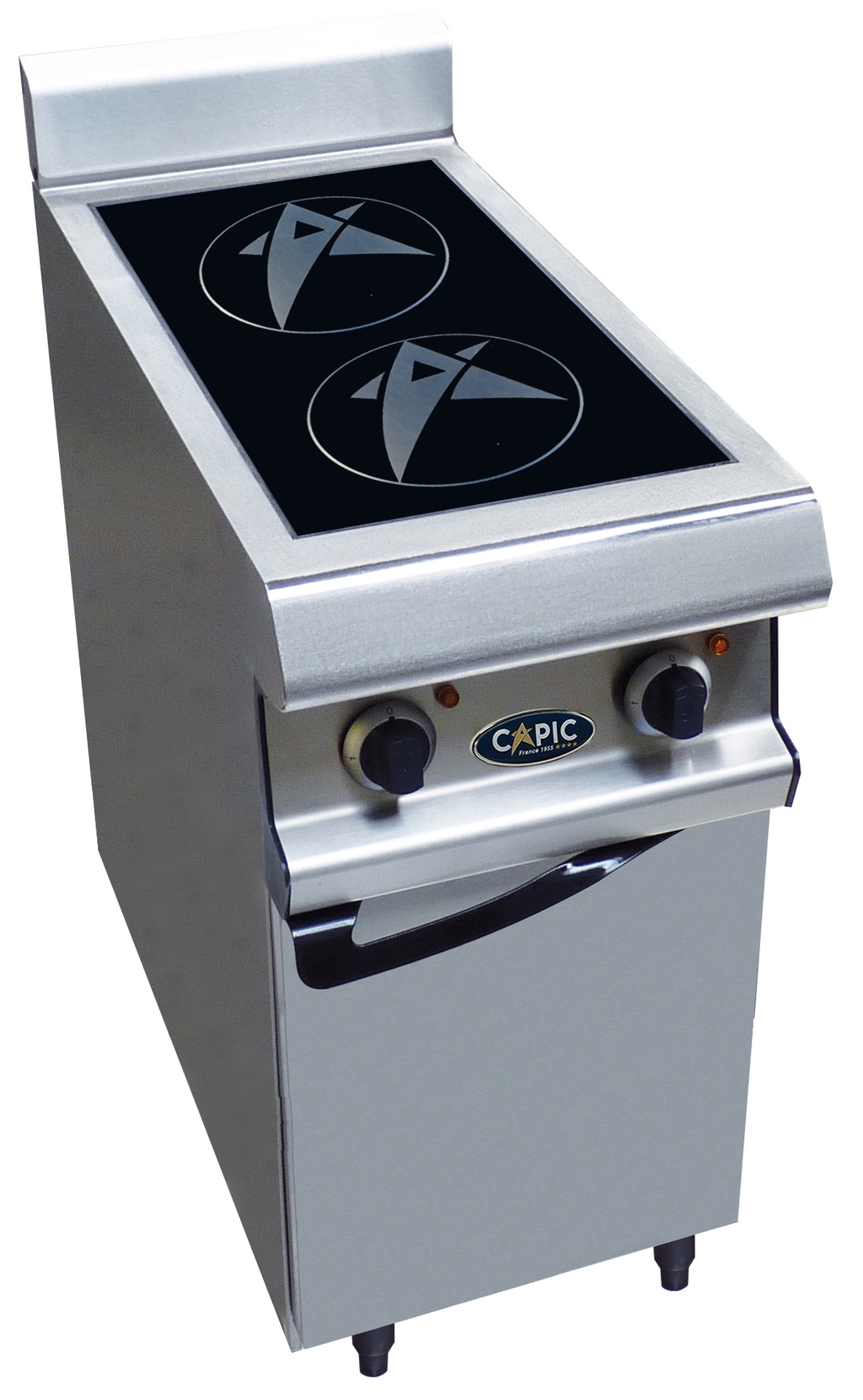 Piano de cuisson sur placard fermé - 2 feux vitrocéramique électrique - CAPIC W381631